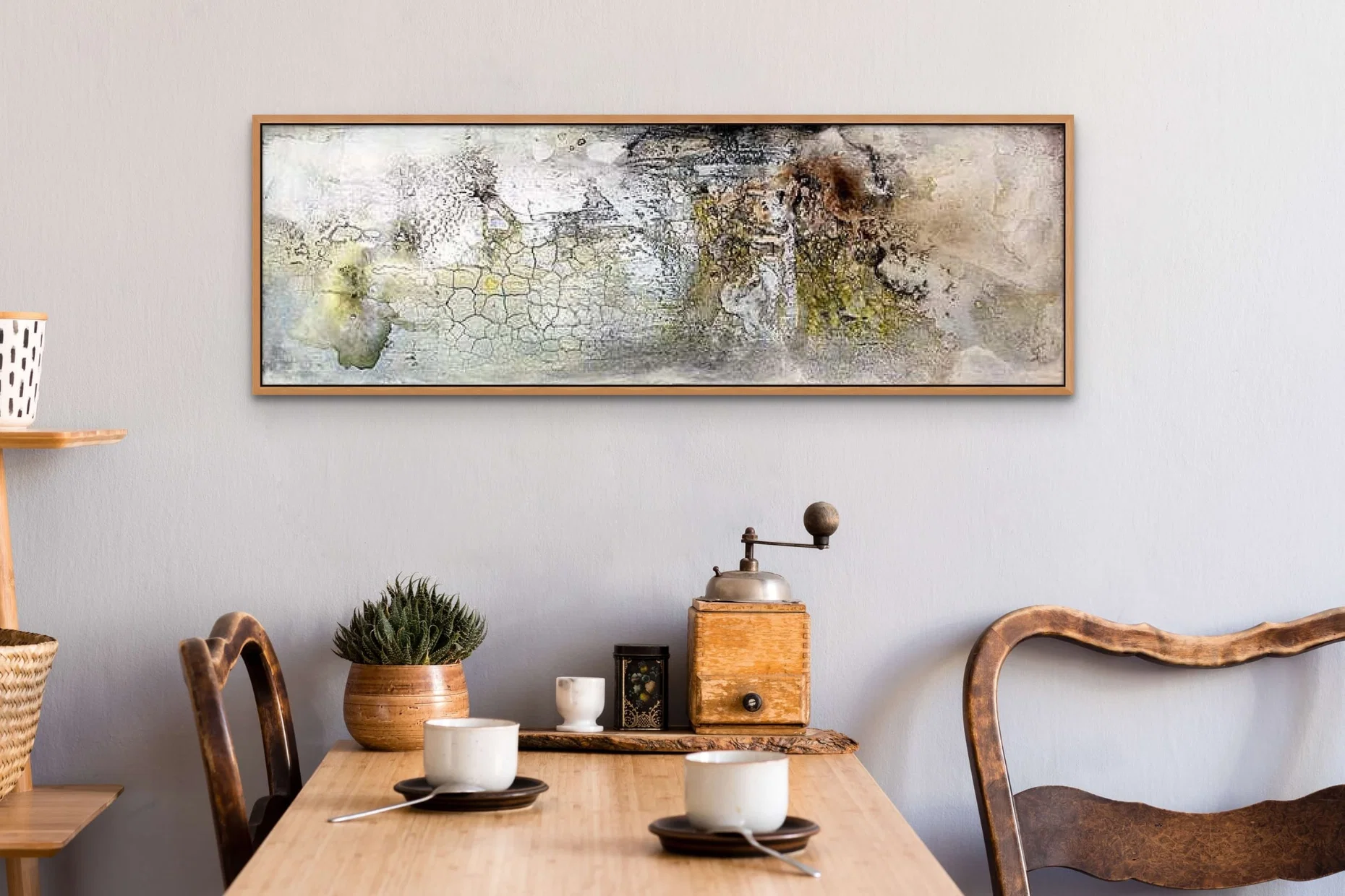 Transparenzen auf Leinwand